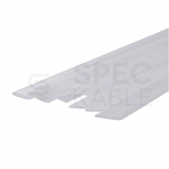 Rurka termokurczliwa RTS 6,4/3,2mm bezbarwna 1m