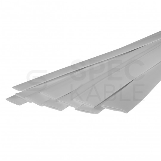 Rurka termokurczliwa RTS 6,4/3,2mm szara 1m