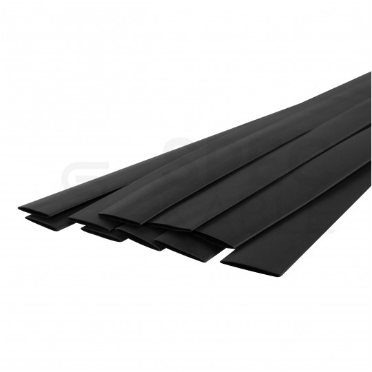 Rurka termokurczliwa RTS 8/2mm czarna 1m