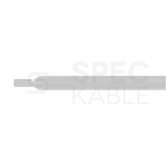 Rurka termokurczliwa RTS 9,5/4,8mm biała 1m
