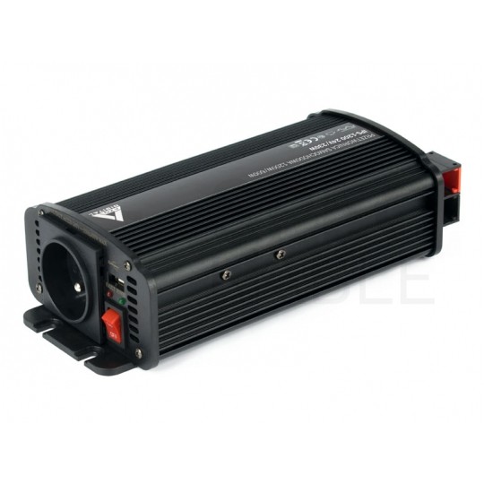 Samochodowa przetwornica napięcia 12V / 230V SINUS modyfikowany 600/1200W AZO Digital IPS-1200U
