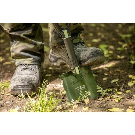 Saperka survivalowa wielofunkcyjna, składana 5w1 z pokrowcem NEO 63-121