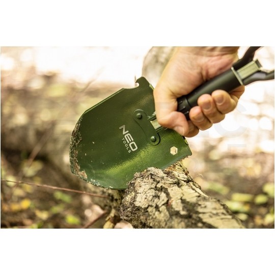 Saperka survivalowa wielofunkcyjna, składana 5w1 z pokrowcem NEO 63-121