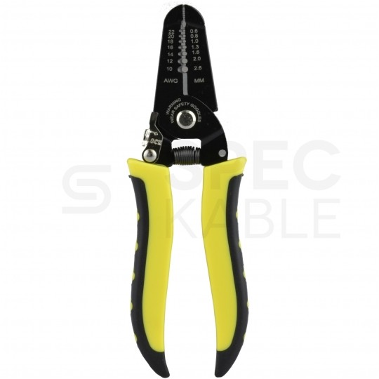 Ściągacz izolacji boczny 0,6-2,6mm do kabli i przewodów 180mm NEKU