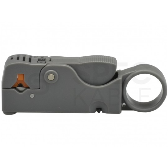 Ściągacz izolacji do kabli i przewodów koncentrycznych RG174, RG58, RG59, RG6 z dwoma regulowanymi ostrzami HT-332D Hanlong