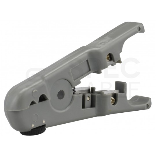 Ściągacz izolacji do kabli i przewodów uniwersalny regulowany z obcinarką HTS-501B HANLONG