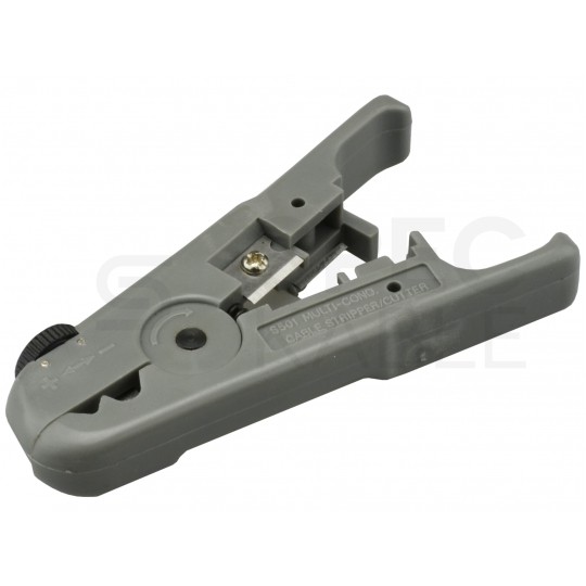 Ściągacz izolacji do kabli i przewodów uniwersalny regulowany z obcinarką NEKU