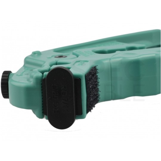 Ściągacz izolacji do kabli i przewodów UTP / STP, solarnych PV oraz koncentrycznych RG59 RG6 RG7 RG11 CP-508 Proskit