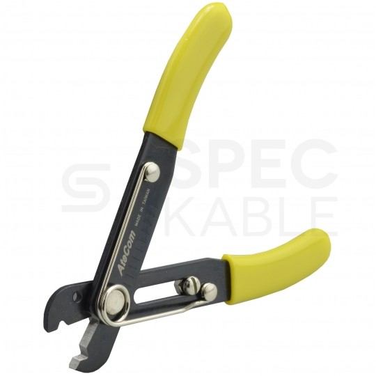 Ściągacz izolacji do kabli i przewodów z obcinarką 0,5-4mm2 żółte HT223 Hanlong