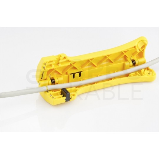 Ściągacz izolacji uniwersalny do kabli okrągłych 4-15mm i kabli płaskich max 15mm Allrounder JOKARI