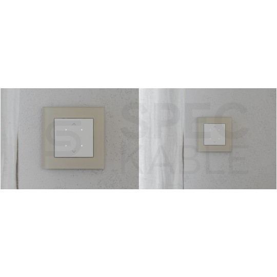 Ściemniacz do taśm LED-owych Wi-Fi 120W 12-24 V SIMON 54 GO biały Kontakt Simon DESW1W.01/11