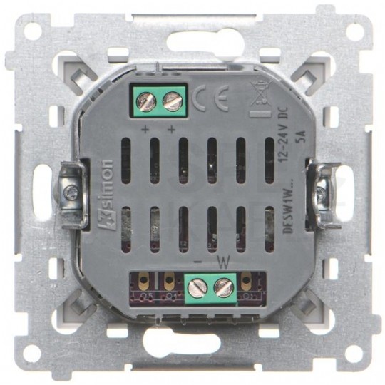 Ściemniacz do taśm LED-owych Wi-Fi 120W 12-24 V SIMON 54 GO biały Kontakt Simon DESW1W.01/11