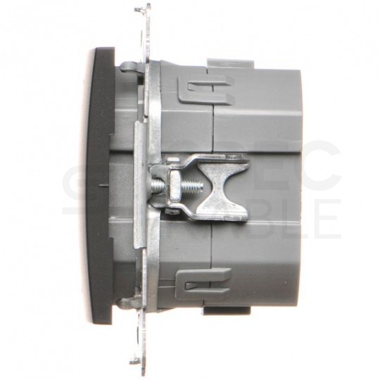 Ściemniacz do taśm LED-owych Wi-Fi 120W 12-24 V SIMON 54 GO czarny Kontakt Simon DESW1W.01/49