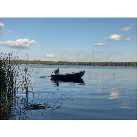 Silnik zaburtowy elektryczny do łodzi pontonu BRYZA 60lbs 12V 700W z akumulatorem DEEP CYCLE 110Ah i prostownikiem automatycznym 12/24V 20A VOLT