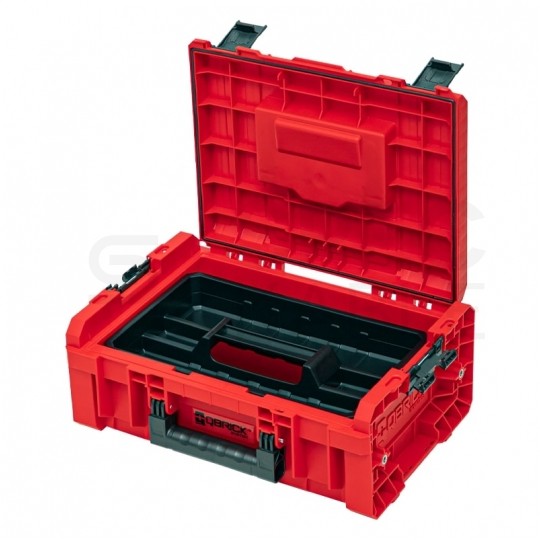Skrzynka na narzędzia modułowa przenośna 450x332x171mm czerwona 12l QBRICK SYSTEM PRO Technician Case 2.0 RED Ultra HD Custom