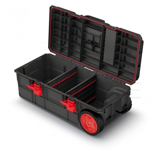 Skrzynka na narzędzia na kołach z wkładką mobilna 795x380x307mm IP55 X BLOCK WAGON Pro Kistenberg