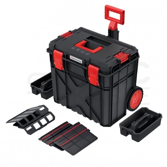 Skrzynka na narzędzia na kółkach mobilna 546x380x510mm IP55 X BLOCK PRO Kistenberg