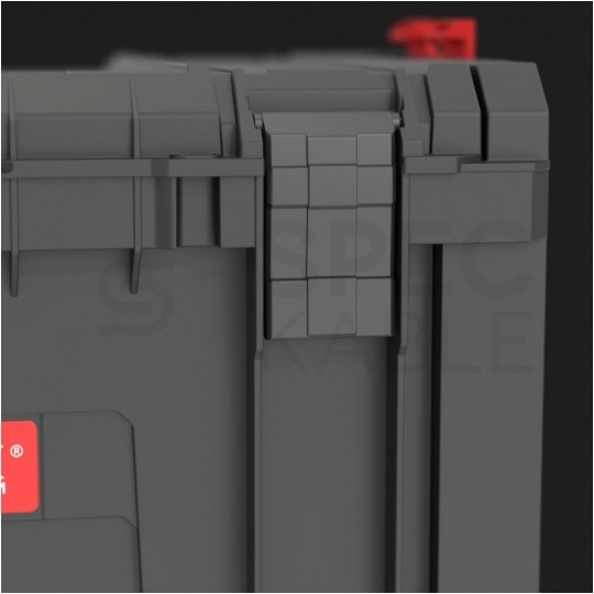 Skrzynka na narzędzia przenośna 450x331x240mm czarna 19l IP 54 QBRICK SYSTEM PRO Toolbox 2.0 Custom QBRICK SYSTEM