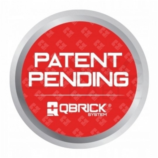 Skrzynka na narzędzia przenośna 450x334x240mm czerwona 19l IP 54 QBRICK SYSTEM PRO Toolbox 2.0 RED Ultra HD Custom QBRICK SYSTEM