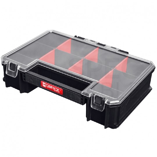 Skrzynka na narzędzia z 5x organizerami TWO MULTI 257x181x65mm 19l QBRICK SYSTEM PRO TOOLBOX