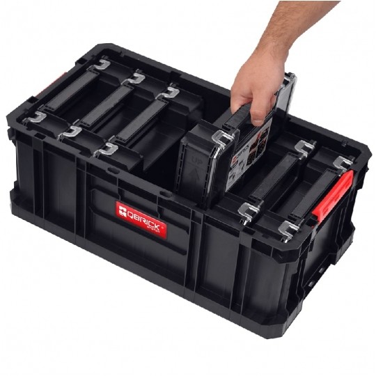 Skrzynka na narzędzia z 6x organizerami 257x181x65mm TWO MULTI QBRICK SYSTEM TWO TOOLBOX