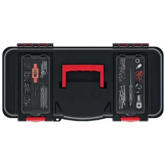 Skrzynka na narzędzia z wkładką 550x267x270mm CALIBER Kistenberg KCR5530