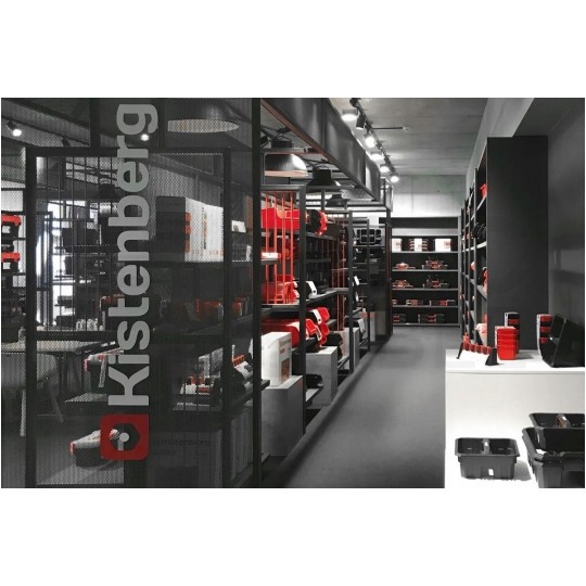 Skrzynka na narzędzia z wkładką przenośna 650x280x280mm IP55 S BLOCK Kistenberg KXSA6530F