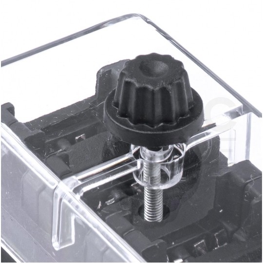 Skrzynka obudowa ceramiczna na 12 bezpieczników płytowych STANDARD 19mm AMIO