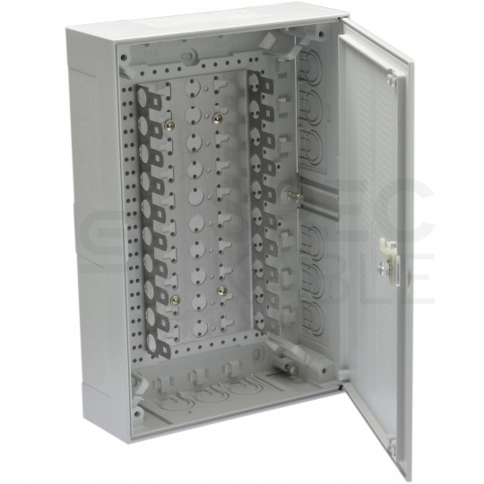 Skrzynka rozdzielcza BOX III na 10 łączówek LSA (dla 100 par) KRONE