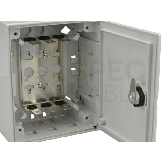 Skrzynka rozdzielcza typu BOX na 3 łączówki LSA (dla 30 par) NEKU