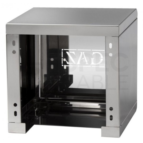 Skrzynka szafka gazowa nierdzewna INOX 250x250x200mm + kluczyk bezpieczeństwa