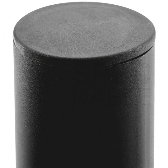 Słup oświetleniowy składany, maszt do kamer fi: 60mm 3m podstawa 160x160mm czarny BEMKO