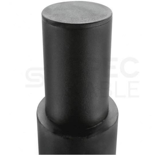 Słup oświetleniowy składany, maszt do kamer fi: 60mm 3m podstawa 160x160mm czarny BEMKO