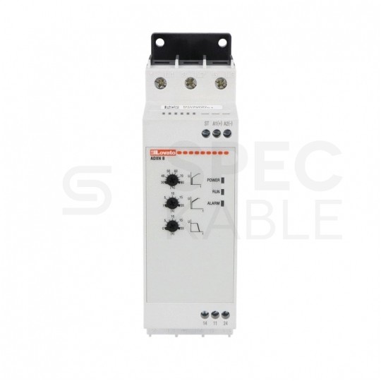 Softstart rozrusznik silnikowy 3-fazowy 30kW 45A (208-600V AC) z wbudowanym przekaźnikiem ByPass LOVATO ADXNB045