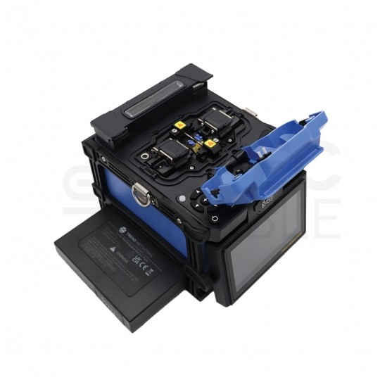 Spawarka światłowodowa FiberMASTER S40 z wyrównaniem do płaszcza, z zestawem akcesoriów