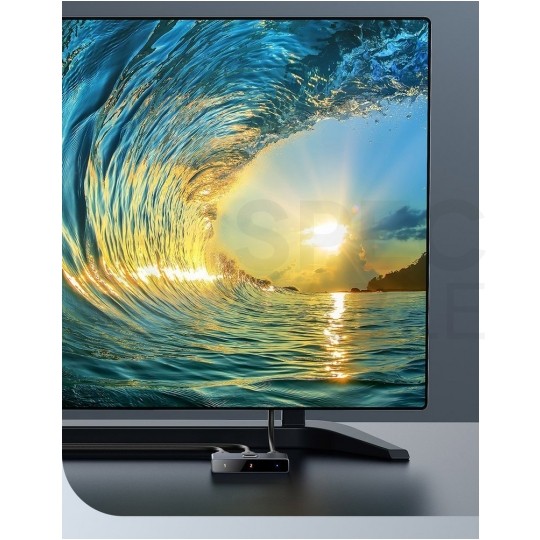 Splitter HDMI 1.4 Rozgałęźnik 1x wejście / 2x wyjście 4K@30 Ultra HD dwukierunkowy BASEUS CAHUB-BC0G