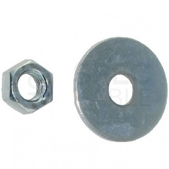 Śruba hakowa prosta do wieszania uchwytów odciągowych fi:12mm długość 350mm ( gwint 120mm) TELCOLINE