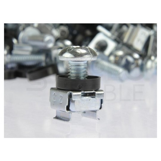 Śruby montażowe M6 do szafy RACK 19" (zestaw) 1000szt.