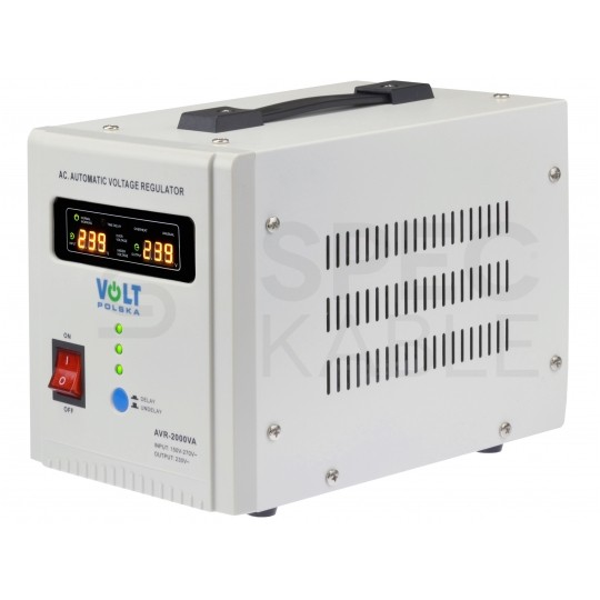 Stabilizator napięcia sieciowego AVR 2000VA 8% VOLT