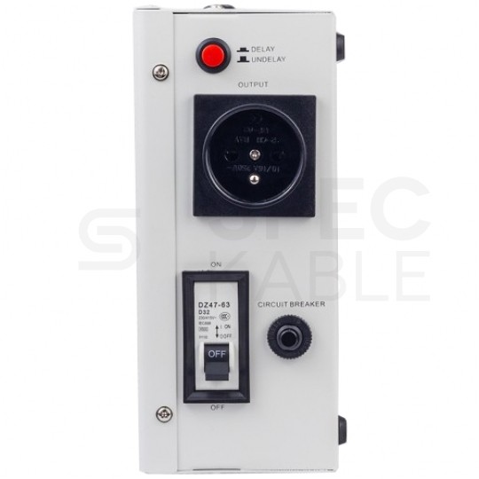 Stabilizator napięcia sieciowego AVR 5000VA 8% SLIM VOLT