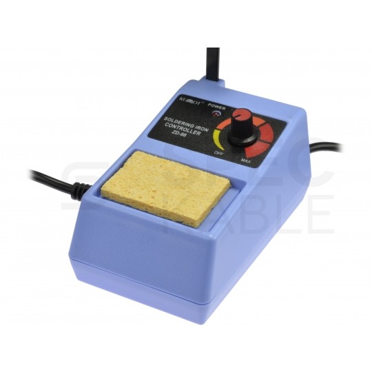 Stacja lutownicza regulowana grot z kołnierzem, gąbka, podstawka 160-500°C 50W REBEL