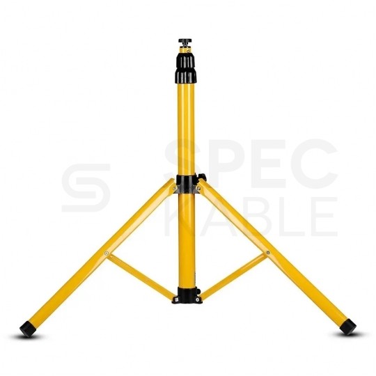 Statyw do naświetlaczy na trójnogu żółty, wysokość 0,94-1,8m V-TAC VT-41150Y