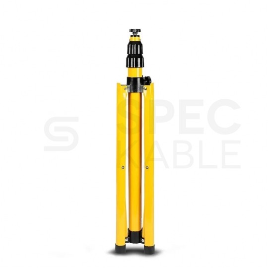 Statyw do naświetlaczy na trójnogu żółty, wysokość 0,94-1,8m V-TAC VT-41150Y