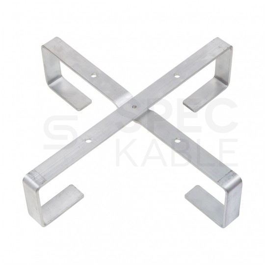 Stelaż zapasu kabla stały 400x400x95mm aluminiowy compact PFOT