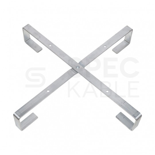 Stelaż zapasu kabla stały 600x600x95mm aluminiowy PFOT