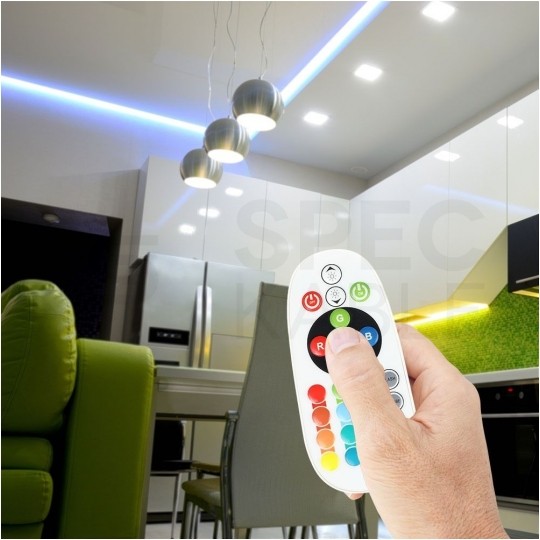 Sterownik do taśm led RGB+ pilot 12V/24V 72W 6A V-TAC VT-2472