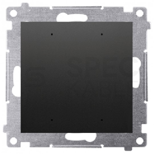 Sterownik przyciskowy oświetleniowy Wi-Fi SWITCH 16A 230V SIMON 54 GO czarny Kontakt Simon DEW1W.01/49