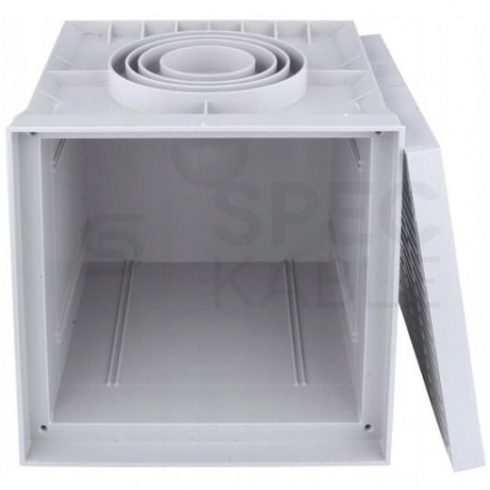 Studzienka odgromowa gruntowa kontrolno-pomiarowa 20x20x20cm IP54 Euro-Box