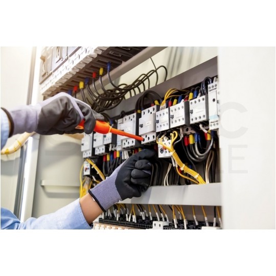 Stycznik mocy 12A 5,5kW cewka z niskim poborem 24V DC 3NO (1NO + 1NC) 3-modułowy AC-3 TeSys D Schneider