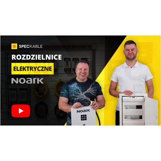Stycznik modułowy instalacyjny cewka 25A 230V AC 4xNO na szynę TH35 DIN 4-biegunowy 2-modułowy NOARK